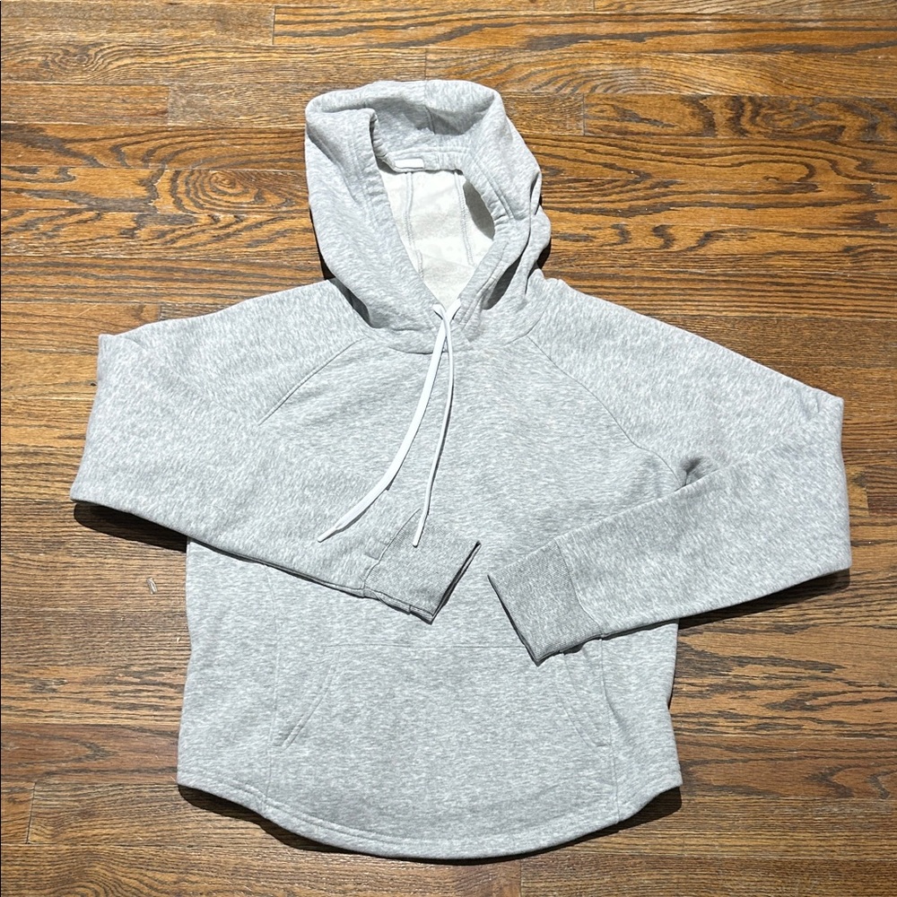 Gray Hooded Sweatshirt